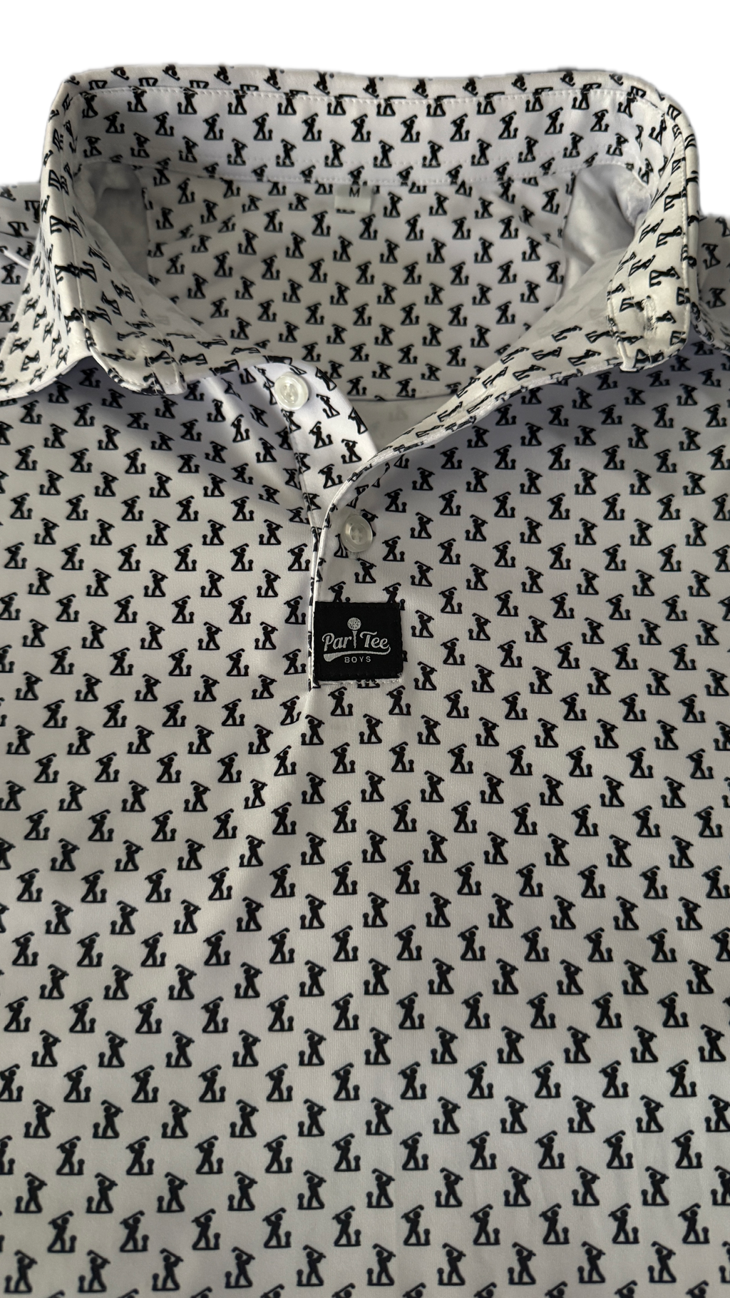 ParTee Boys Mini Logo Performance Golf Polo