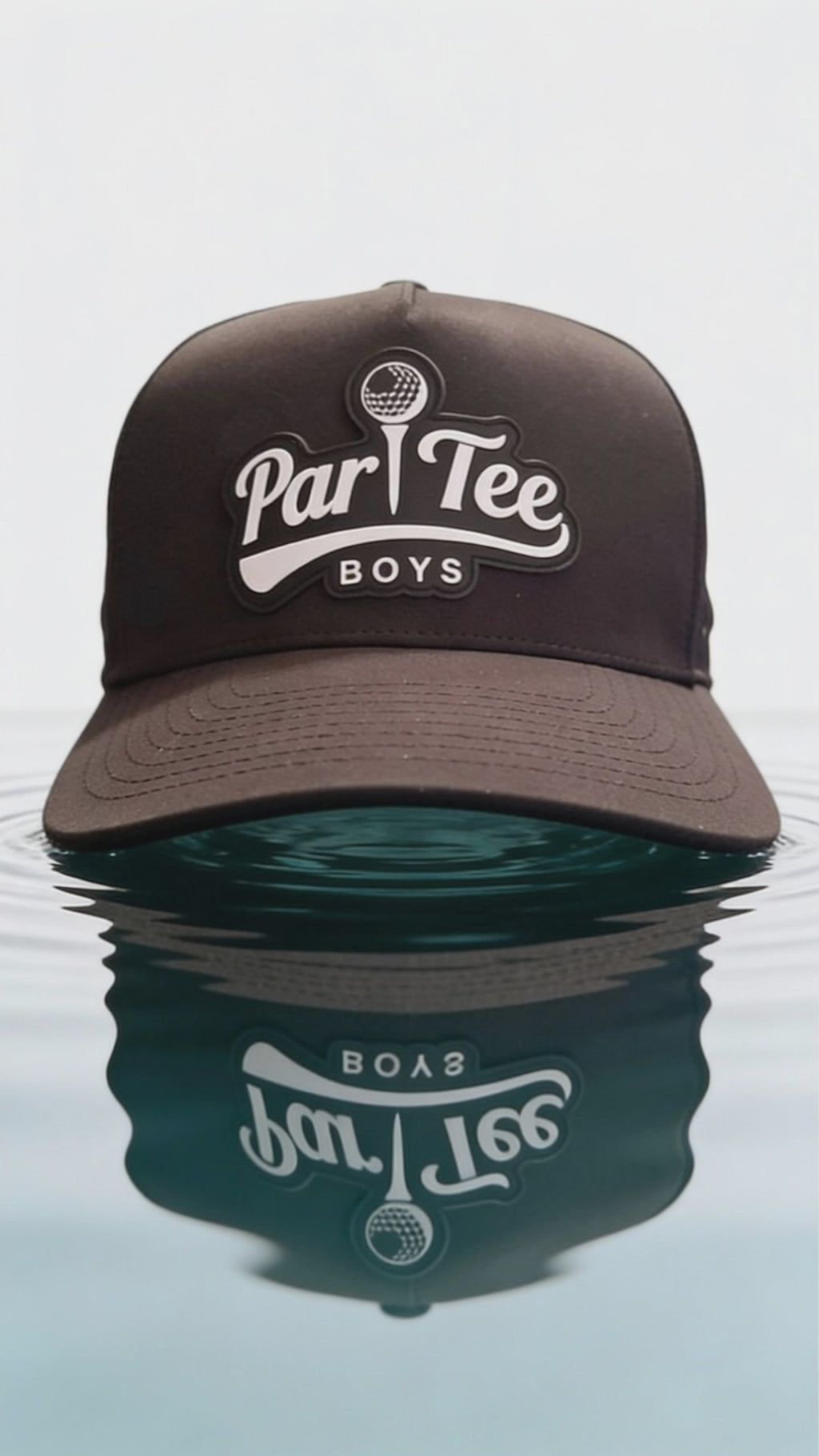 Midnight Black ParTee Boys Hat With Built-In Ball Marker Magnet